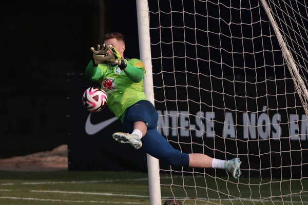 Bento jogador da Seleção Brasileira durante treino no Centro de Treinamento CT Barra Funda. Foto: Ettore Chiereguini/AGIF