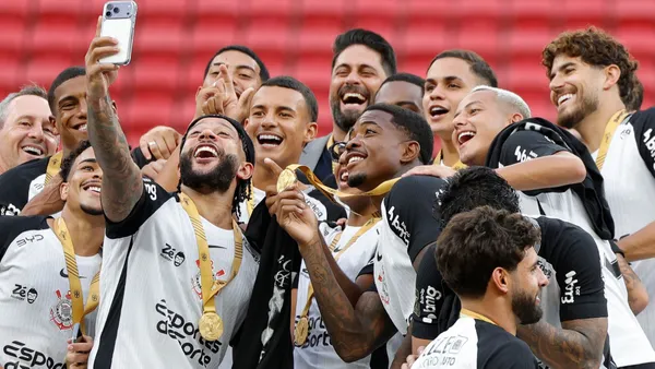 Corinthians durante a conquista da Supercopa. Foto: Rafael Ribeiro/CBF