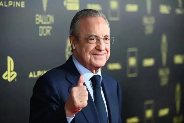 Florentino Pérez é presidente do Real Madrid (Foto: Franck Fife/AFP