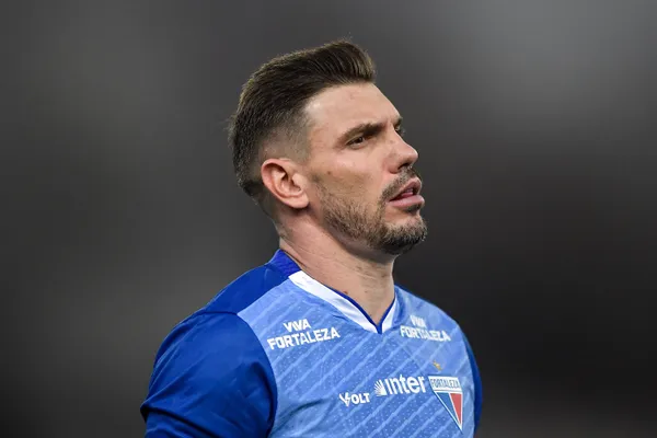 João Ricardo, goleiro do Fortaleza. Foto: Thiago Ribeiro/AGIF