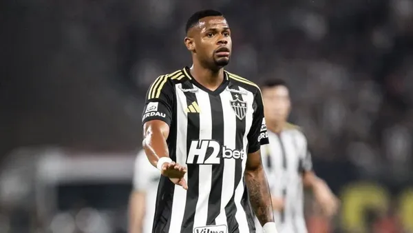 Júnior Santos, jogador do Atlético-MG • Reprodução/Instagram/@jr.santos.oficial