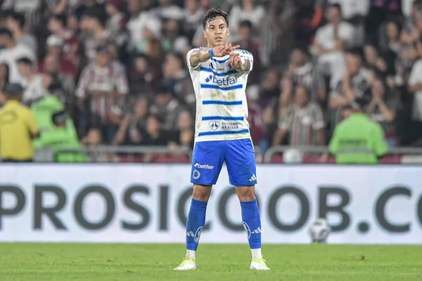 Kaio Jorge em ação pelo Cruzeiro. Foto: Thiago Ribeiro/AGIF