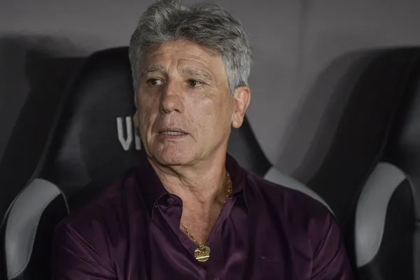 Renato Gaúcho, técnico do Vasco durante partida contra o Palmeiras no estádio São Januário. Foto: Thiago Ribeiro/AGIF