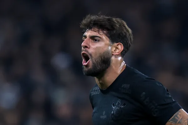 Yuri Alberto em ação pelo Corinthians