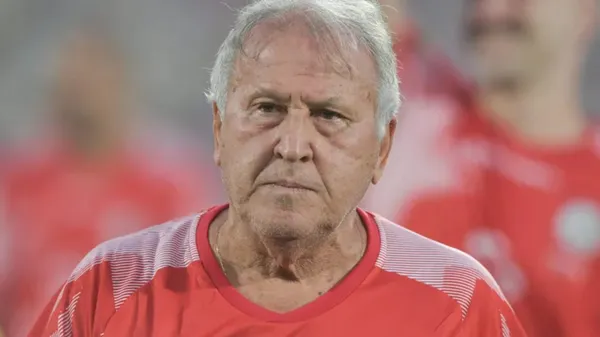 Zico, ídolo do Flamengo. Foto: Thiago Ribeiro/AGIF.