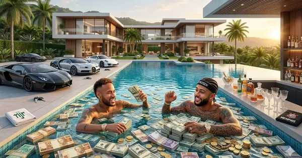 Neymar, Memphis Depay