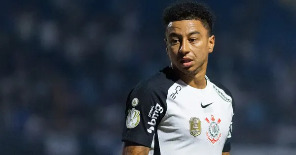 Lingard jogador do Corinthians durante partida contra o Barra no estádio Ressacada pelo campeonato Copa Do Brasil 2026. Foto: Thiago Vasconcelos Dos Santos/AGIF