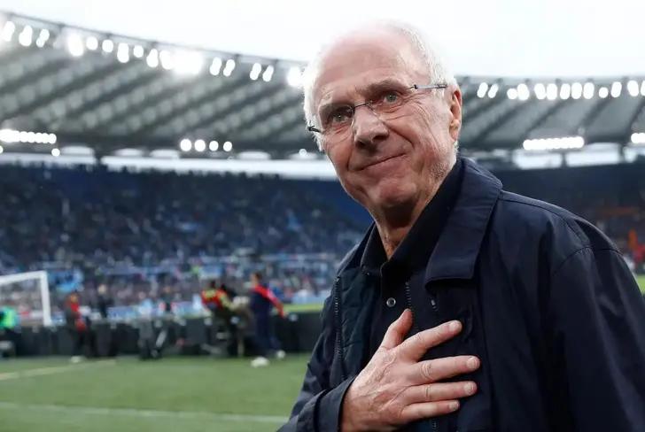 Lenda do futebol sueco,&nbsp;Sven-Göran Eriksson