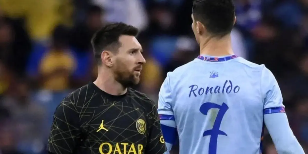 Crisitiano Ronaldo e Lionel Messi se enfrentaram pela última vez em campo