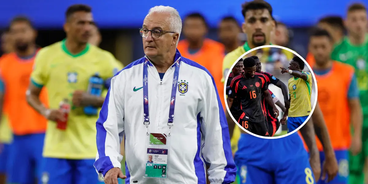 Se passa vergonha em campo, a crítica da torcida contra Dorival Jr na Seleção Brasileira