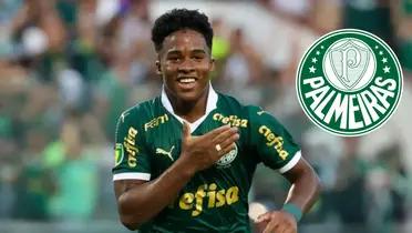 Endrick pelo Palmeiras