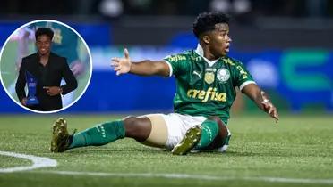 Endrick pelo Palmeiras