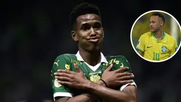 Estêvão foi elogiado por Neymar