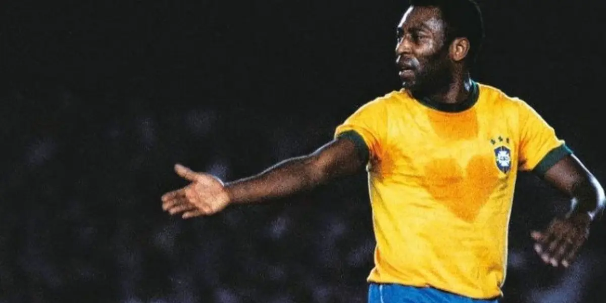 Ex jogador se emocionou ao fazer homenagem para Pelé