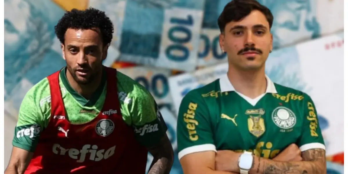 Enquanto Felipe Anderson receberá R$ 1 milhão no Palmeiras, o salário surpreendente de Maurício no Verdão