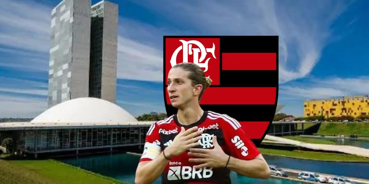 Filipe Luis no Flamengo