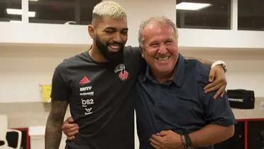 Gabigol e Zico