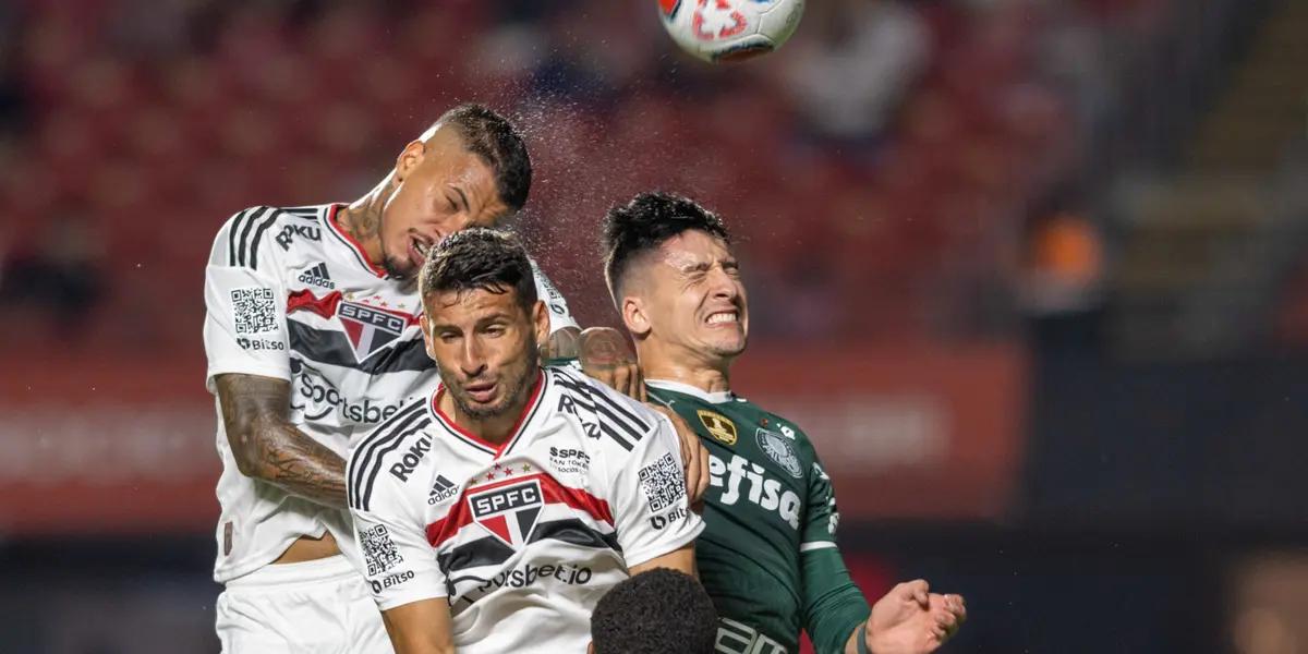 Jogo de ida disputado no Morumbi