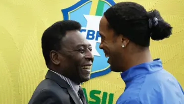 Pelé e Ronaldinho Gaúcho 