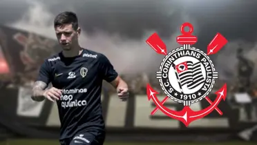 Rodrigo Garro com a camisa do Corinthians