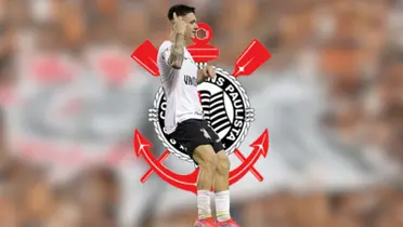 Rodrigo Garro com a camisa do Corinthians