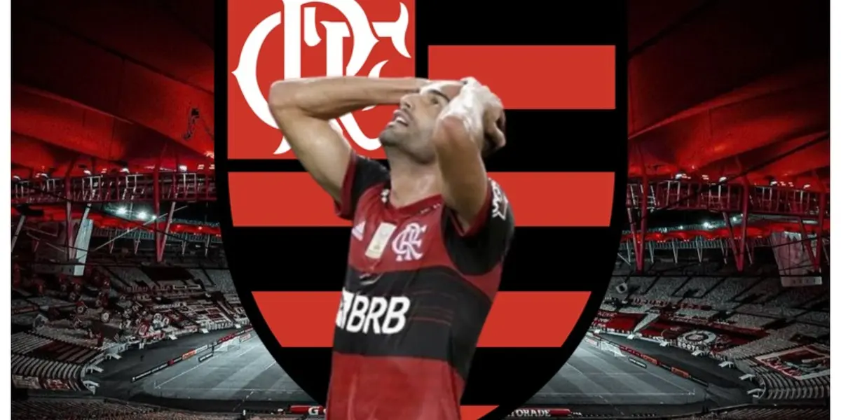 Thiago Maia com a camisa do Flamengo