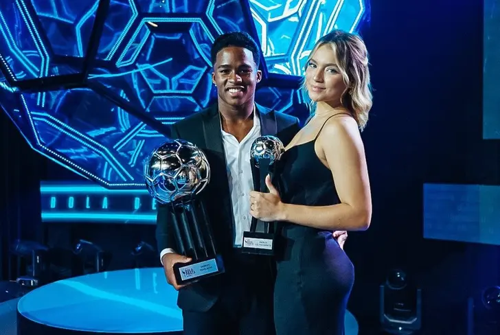 Endrick e Gabriely na Bola de Prata da ESPN