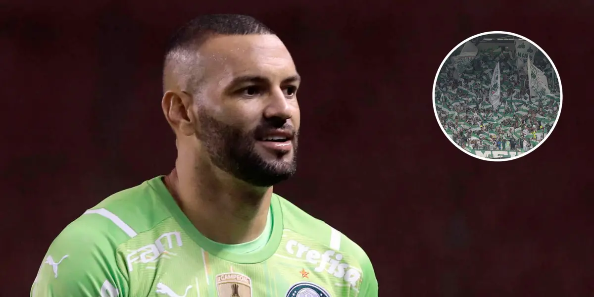 A atitude de Weverton que não agrada a torcida