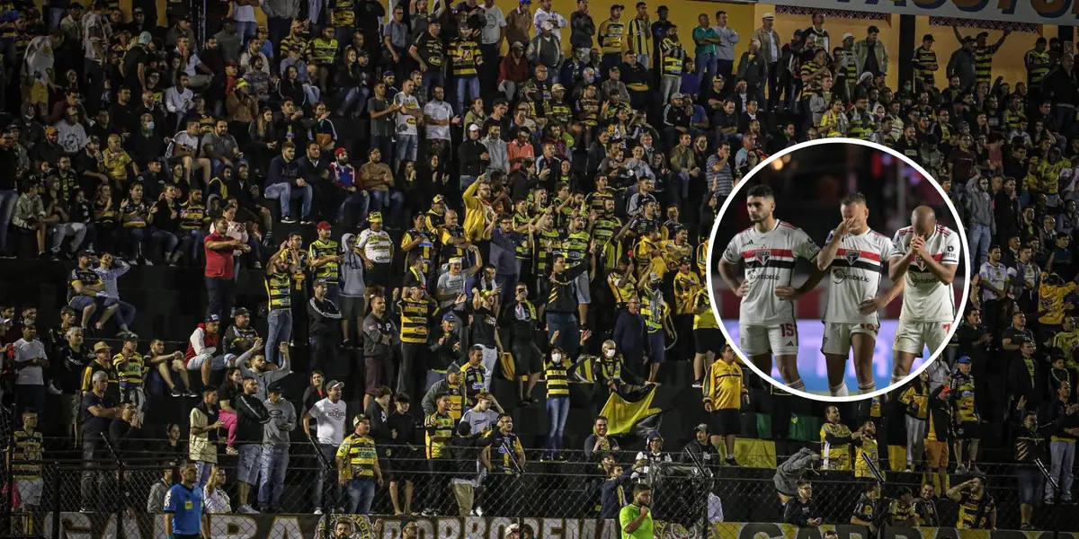 A atitude do Novorizontino que irritou a torcida do São Paulo