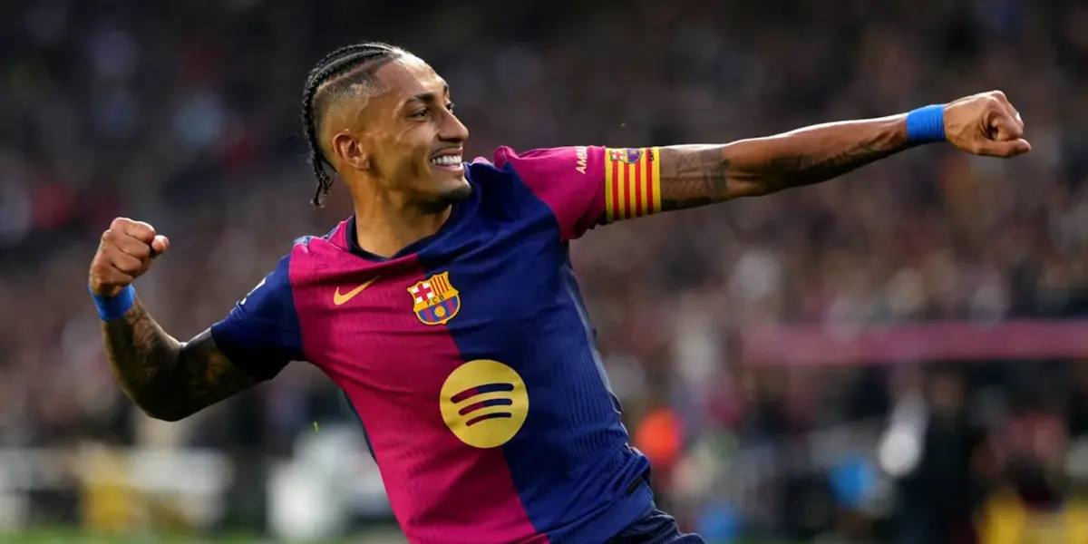 A proposta de renovação que Raphinha recebe (Foto: Barcelona)