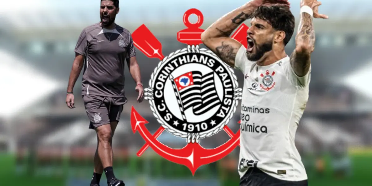 António Oliveira comenta como vai usar Yuri Alberto no Corinthians