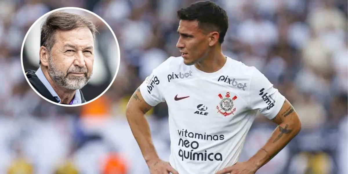 Augusto Melo e Matías Rojas no Corinthians