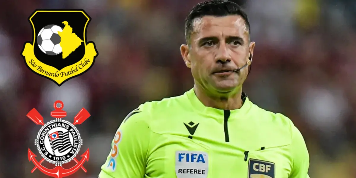 Bráulio Machado em ação no comando da arbitragem