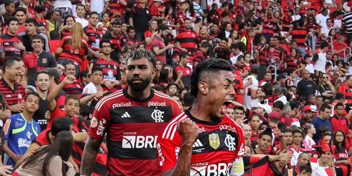 Bruno Henrique celebrou importante contrato com o Flamengo