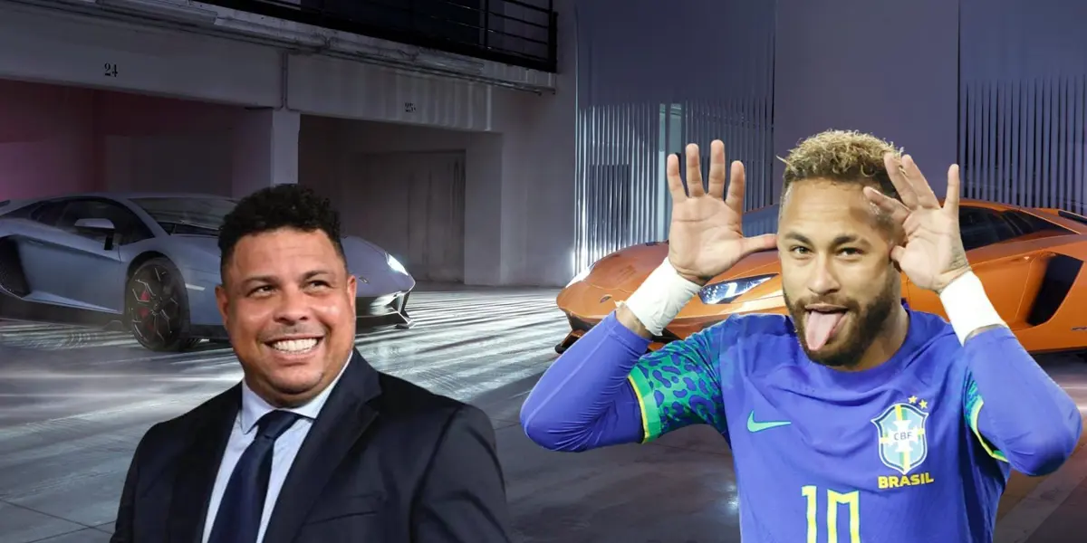 Carro do Fenômeno é considerado ‘humilde’ perto da coleção de Neymar