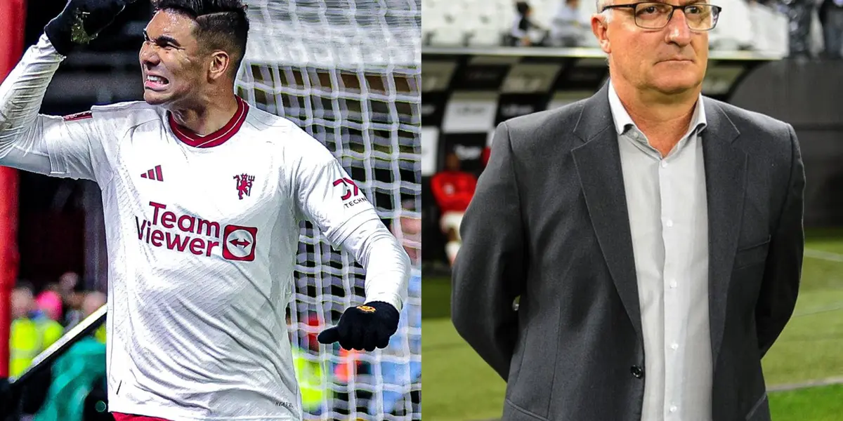 Casemiro e Dorival Júnior