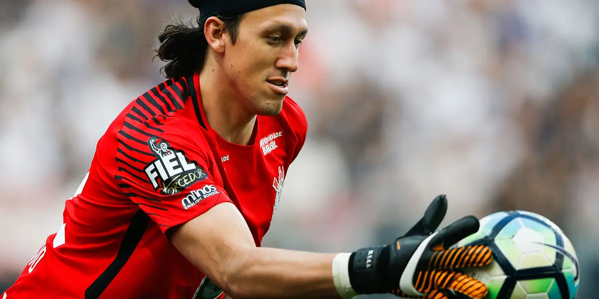 Cássio teve seu contrato renovado por mais dois anos no Corinthians