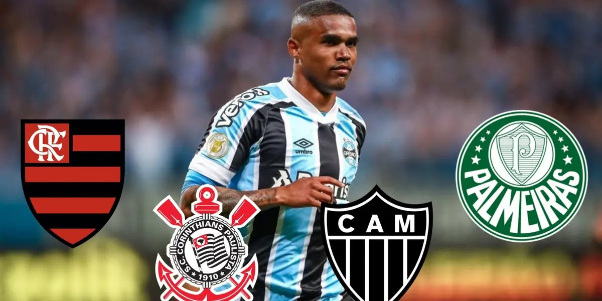 Douglas Costa finaliza passagem pelo Grêmio de forma caótica, mas ficar no Brasil é sua melhor opção