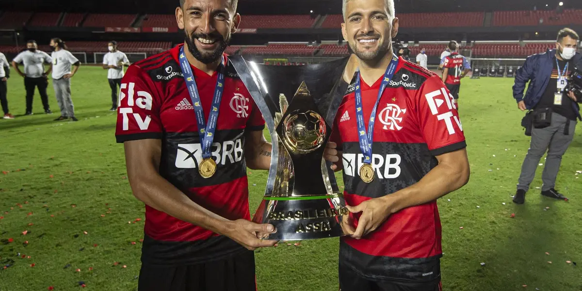 Dupla do Flamengo se enfrentou na Copa América 2021