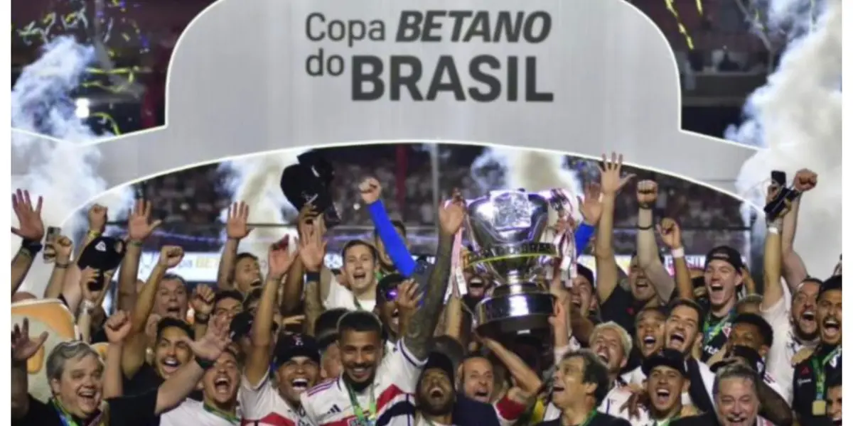 Elenco do São Paulo campeão da Copa do Brasil