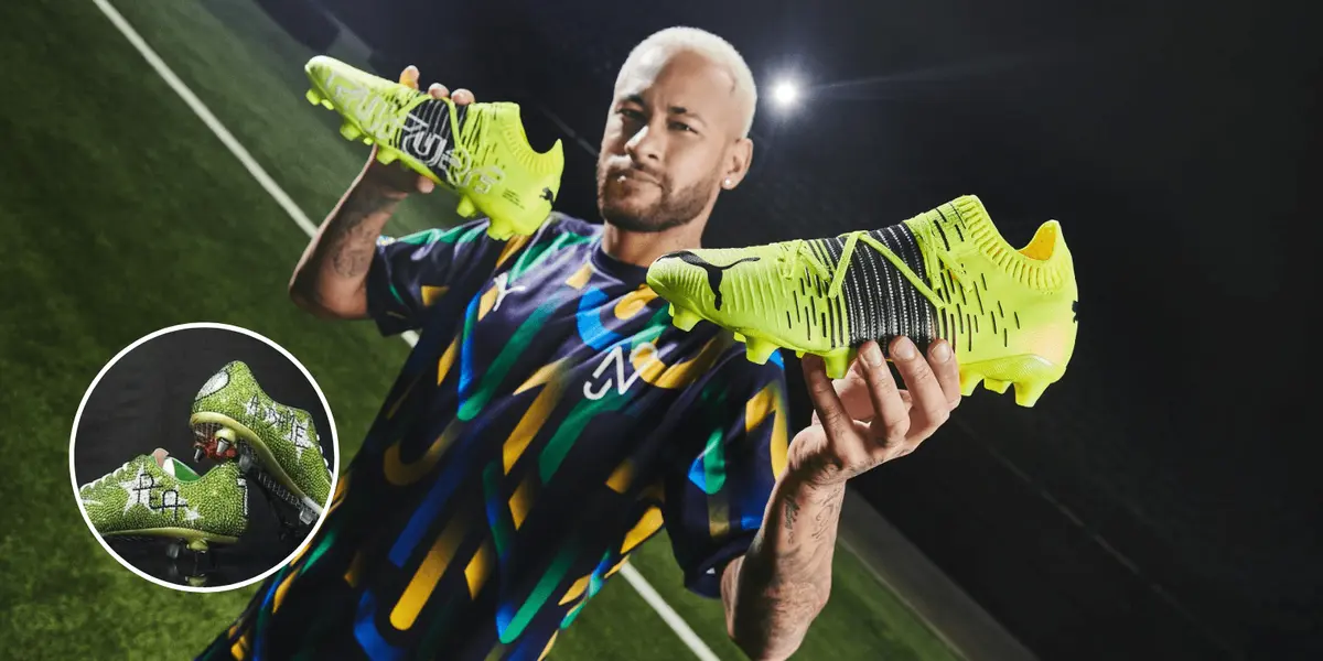 Enquanto Neymar tem uma chuteira com o preço maior que um salário mínimo, esse é o valor da chuteira mais cara do mundo