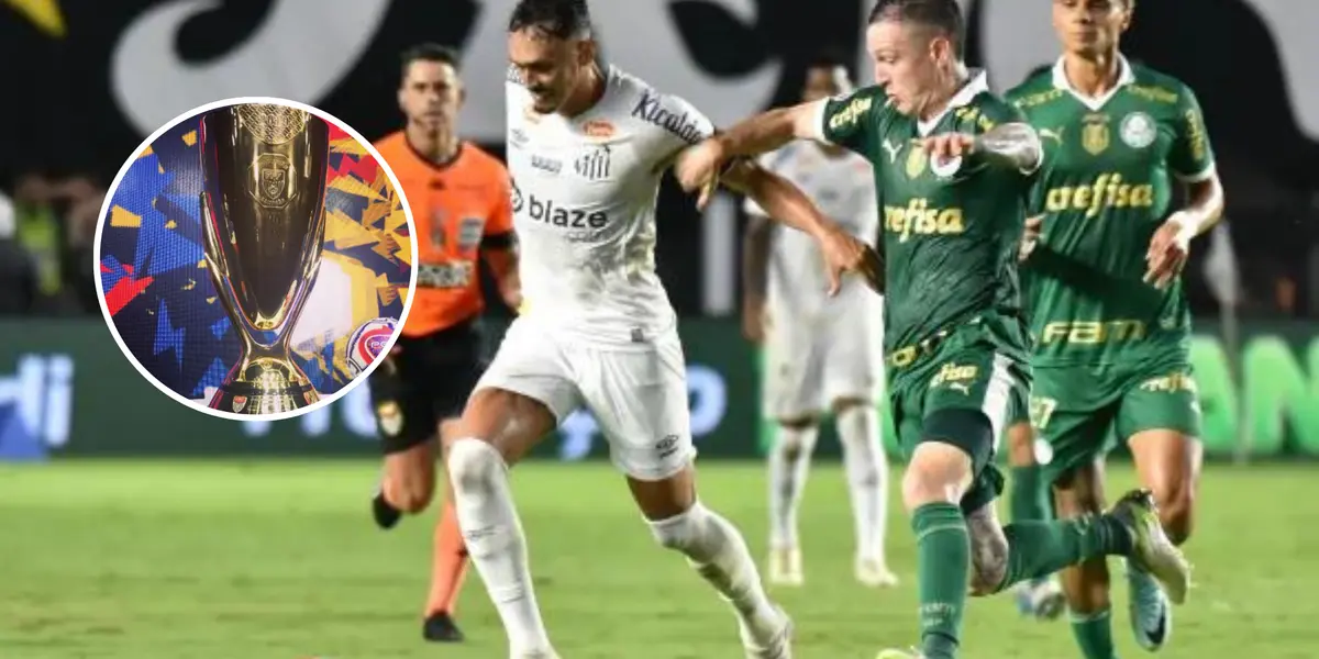 Equipe do Santos e do Palmeiras