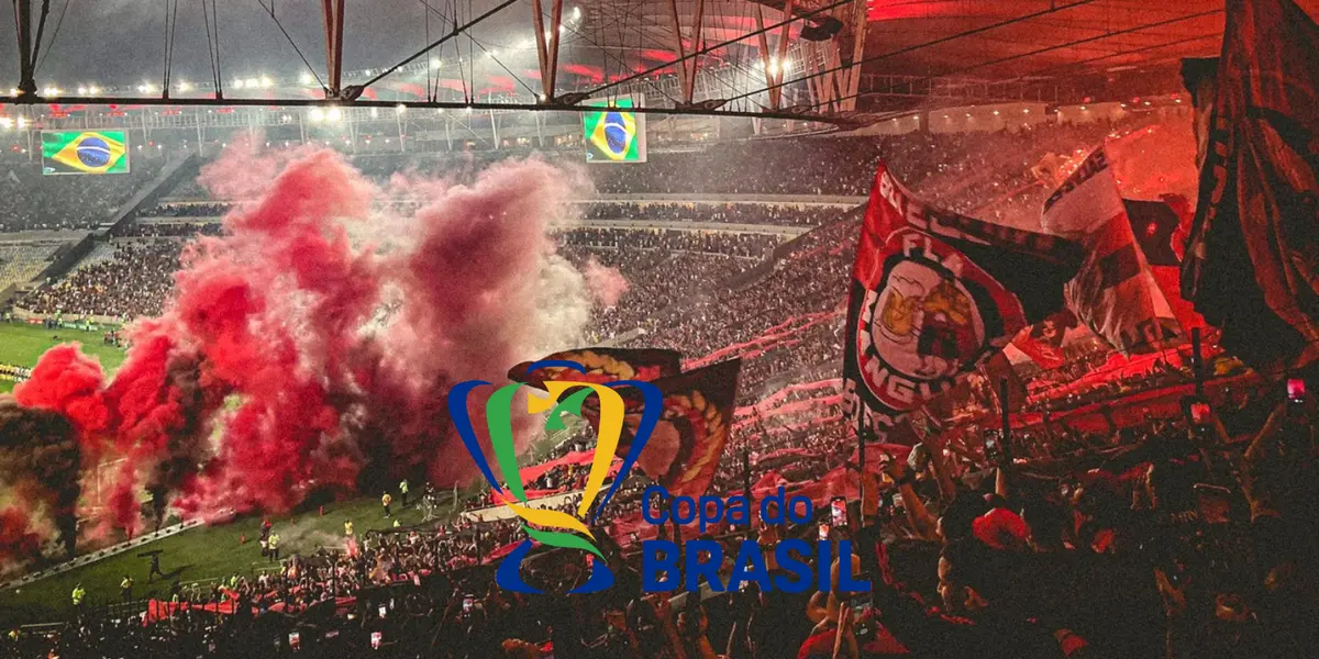 Festa da torcida do Flamengo antes de partida do time carioca