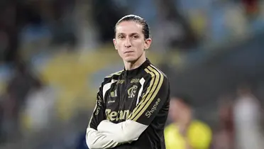 Filipe Luis, técnico do Flamengo. Foto: Thiago Ribeiro/AGIF