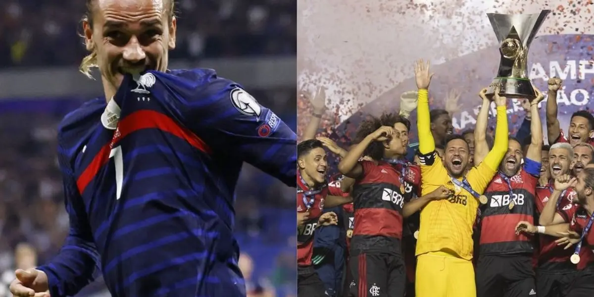 Francês assiste aos jogos do Flamengo, segundo Filipe Luis