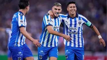 Germán Berterame pelo Monterrey. Foto: Divulgação