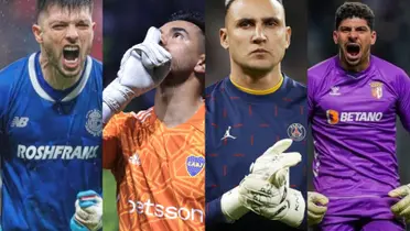 Goleiros especulados no Grêmio