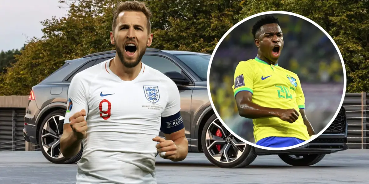 Harry Kane e Vini Jr