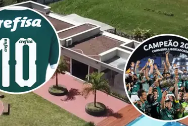 Imóvel do ex-jogador do Verdão tem terreno de 3 mil metros quadrados