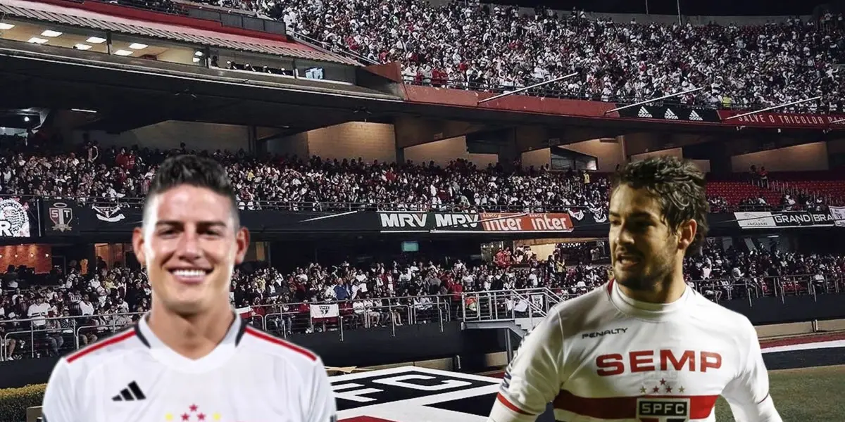 James está recebendo elogios dos torcedores, enquanto Alexandre Pato não vive boa fase